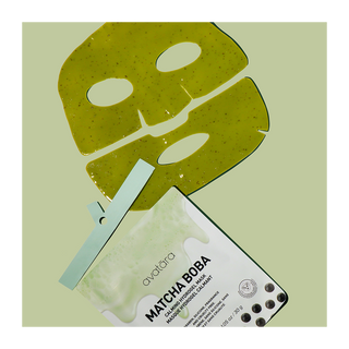 Avatara Calming Hydrogel Mask Matcha Boba 30g