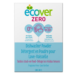 Ecover Zero Dishwasher Powder Fragrance Free 1.36kg