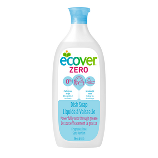 Ecover Liquid Dish Soap Zero Fragrance Free 739mL