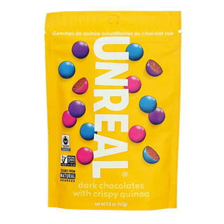 Unreal Dark Chocolate With Crispy Quinoa Gems 142g