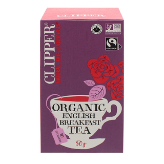 Clipper Organic Tea English Breakfast 20 Tea Bags