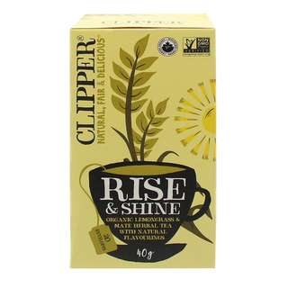 Clipper Organic Tea Rise & Shine 20 Tea Bags