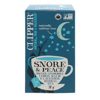 Clipper Organic Tea Snore & Peace 20 Tea Bags