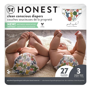 The Honest Co Diapers Size 3 Cactus Cuties 27 Counts