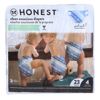 The Honest Co Diapers Size 4 Tie Dye 23 Counts