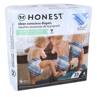 The Honest Co Diapers Size 4 Tie Dye 23 Counts