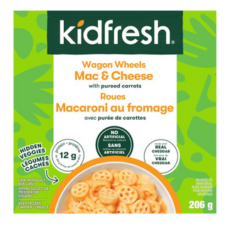 Kidfresh Wagon Wheels Mac & Cheese 206g