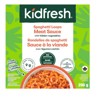 Kidfresh Spaghetti Loops Meat Sauce 206g