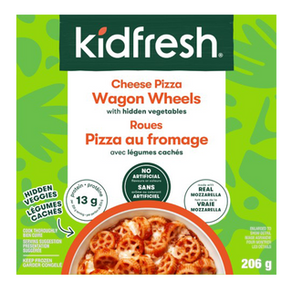 Kidfresh Wagon Wheels Cheese Pizza 206g