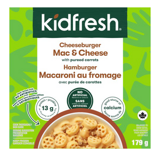 Kidfresh Cheese burger Mac & Cheese 179g