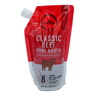 Bo And Marrow Beef Bone Broth Classic 591mL