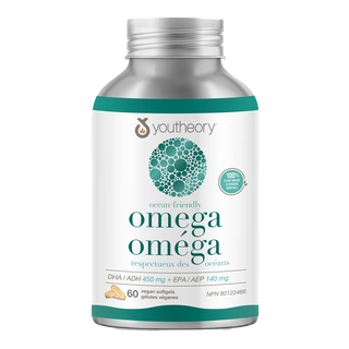 YouTheory Omega Ocean Friendly 60 Softgels