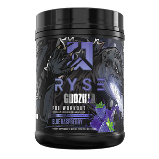 RYSE Godzilla Pre-Workout Blue Raspberry 40 Servings