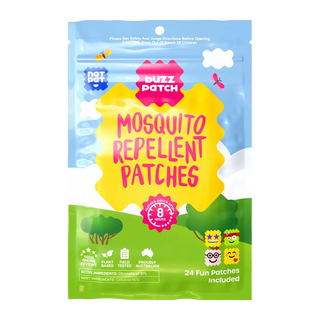 Natural Patch Buzz Patch Mosquito Repellent Patches 24 Packs