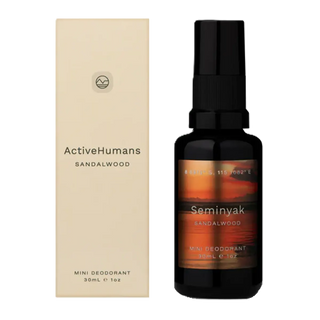 Active Humans Mini Deodorant Spray Sandalwood 30mL