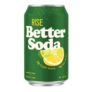 Rise Better Soda Lemon Lime Soda 355mL