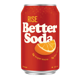 Rise Better Soda Orange Soda 355mL