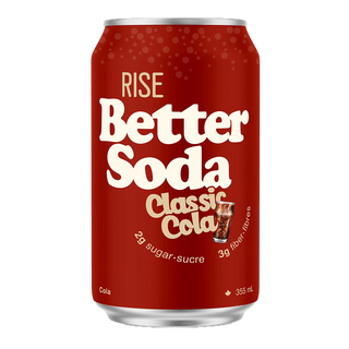 Rise Better Soda Classic Cola Soda 355mL