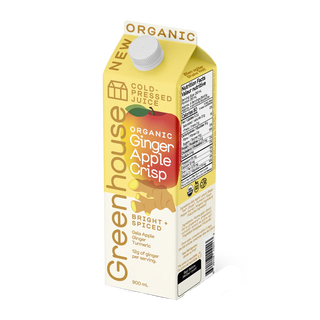 Greenhouse Organic Cold Pressed Juice Ginger Apple Crisp 900mL