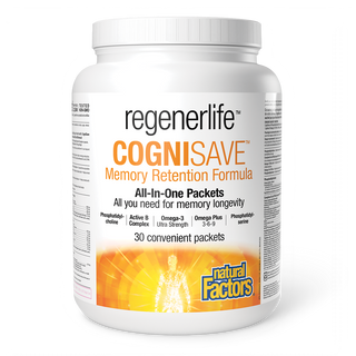 Natural Factors RegenerLife CogniSave 30 Packs