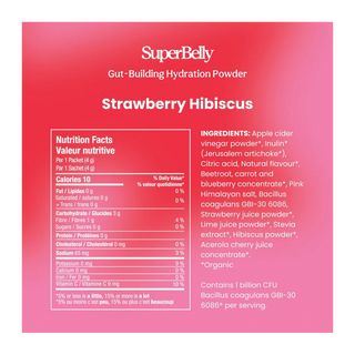 blume SuperBelly Strawberry Hibiscus 60g