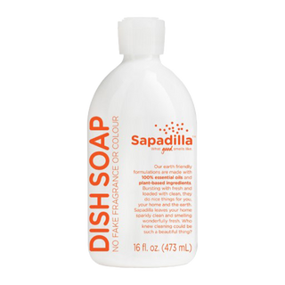 Sapadilla Dish Soap Grapefruit & Bergamot 473mL