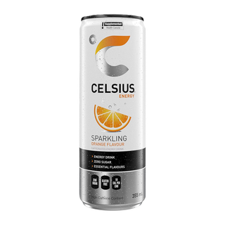 Celsius Energy Drink Zero Sugar Orange 355mL