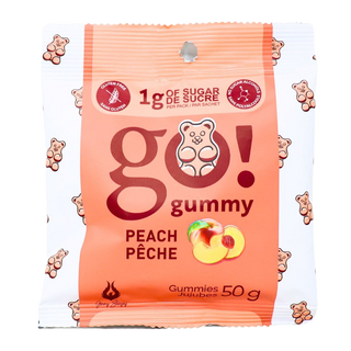 Go Nutrition Go Gummy Gummies Peach 50g