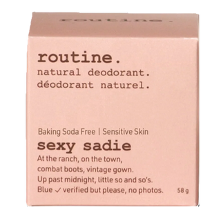 Routine Deodorant Baking Soda Free Sexy Sadie 58g