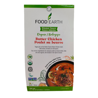 Food Earth Organic Simmer Sauce Butter Chicken 290mL