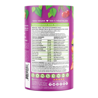 Nutramin Adult Multi Vitamin Vegan Gummies 90 Gummies