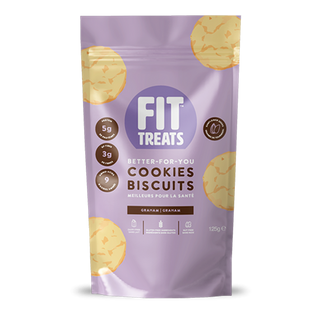 Fit Treats Better-For-You Cookies Graham 125g