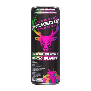 Bucked Up Energy Drink Sour Bucks 355mL