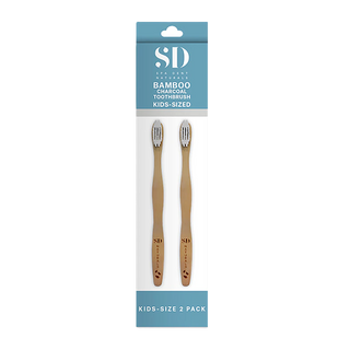 Spa Dent Naturals Kids Bamboo Toothbrush 2 Packs