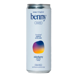 Benny Energy Drink  Immunity Elderberry Yuzu 355mL