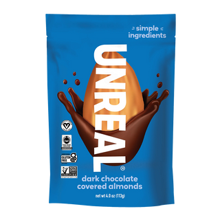 Unreal Dark Chocolate Covered Almonds 113g