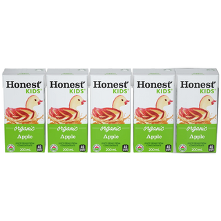 Honest Kids Organic Juice Apple 5x200mL