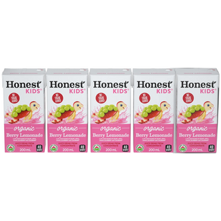 Honest Kids Organic Juice Berry Lemonade 5x200mL