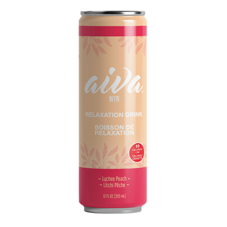 Aiva Relaxation Drink Lychee Peach 355mL