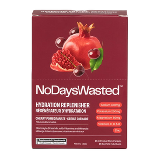 No Days Wasted Hydration Replenisher Cherry Pomegranate 15x8g