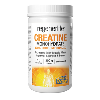 Natural Factors RegenerLife Creatine Monohydrate Unflavoured 300g