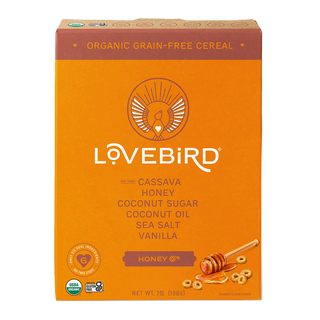 Lovebird Organic Grain-Free Cereal Honey 198g