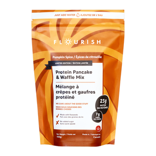 Flourish Protein Pancake & Waffle Mix Pumpkin Spice 430g