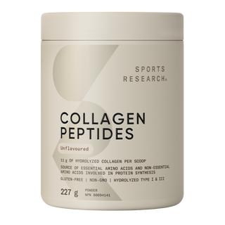 Sports Research Collagen Peptides Unflavoured 227g