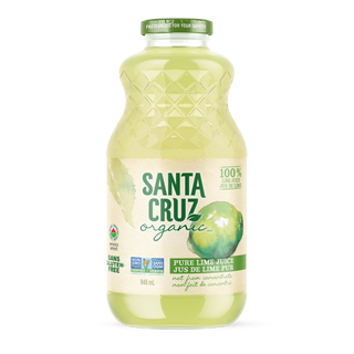 Santa Cruz Organic Pure Lime Juice 946mL