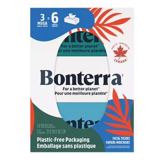 Bonterra Facial Tissues 3 Ply 150 Sheets 3 Counts