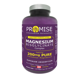 Promise Magnesium Bisglycinate Complex 200mg 150 Veggie Caps