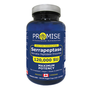 Promise Serrapeptase 180 Veggie Caps