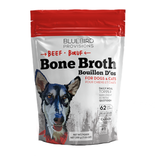 Blue Bird Provisions Beef Bone Broth For Dogs & Cats 200g