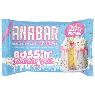 Anabar Protein Candy Bar Bussin' Birthday Cake 68g